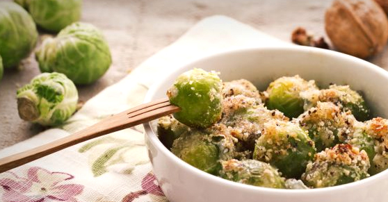 Cavoletti di Bruxelles con gorgonzola e noci - Gorgonzola and walnut Brussels sprouts