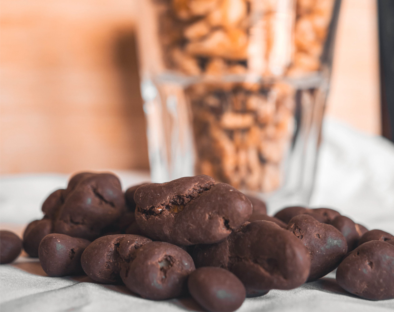Noci Ricoperte di Cioccolato