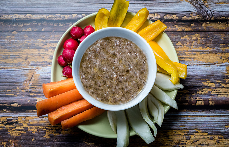 Bagna Cauda con olio di noci Agricorti