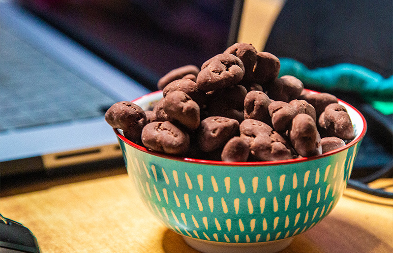 Noci Lara ricoperte di cioccolato