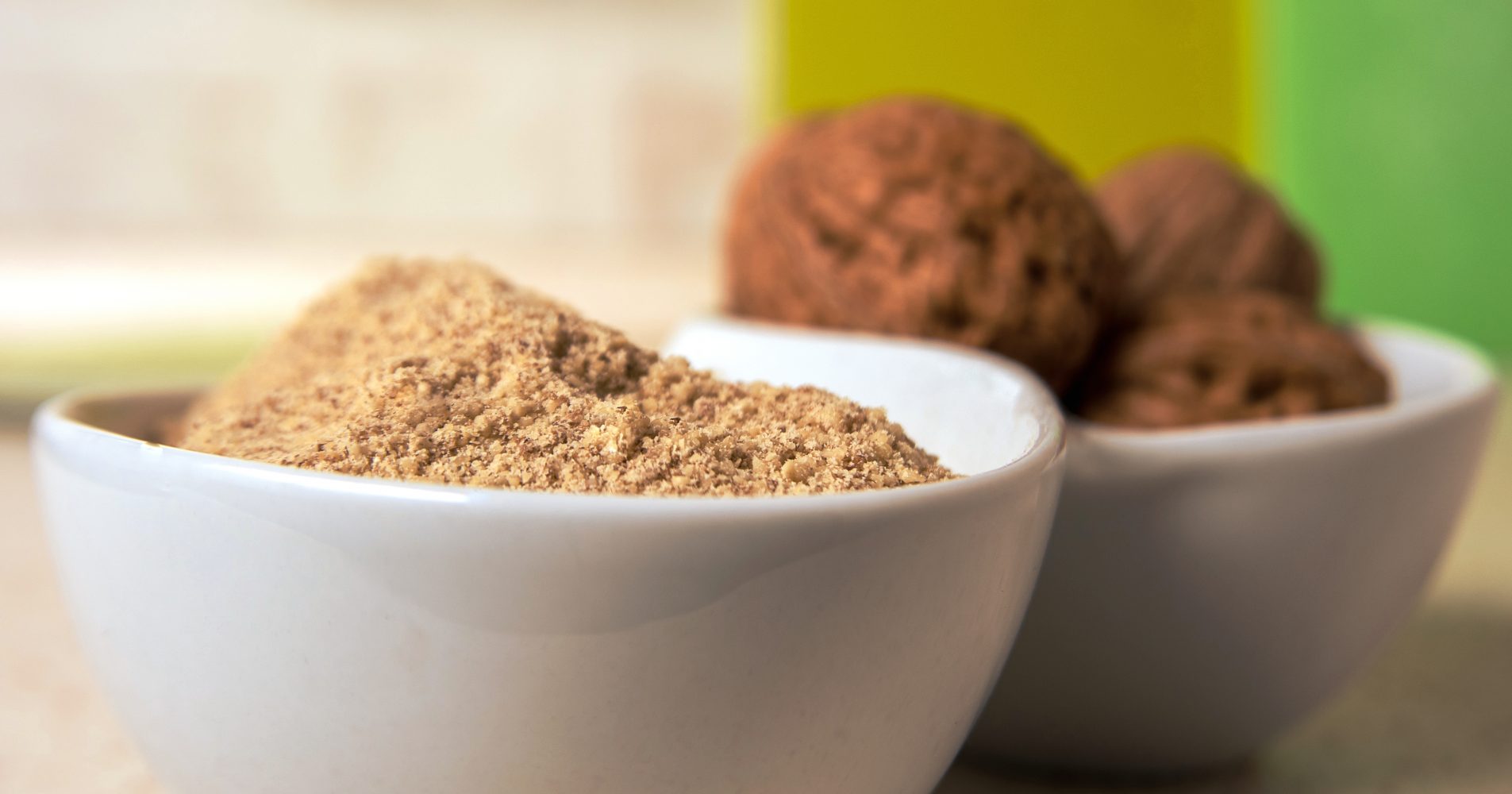 Farina di noci | Walnut flour.