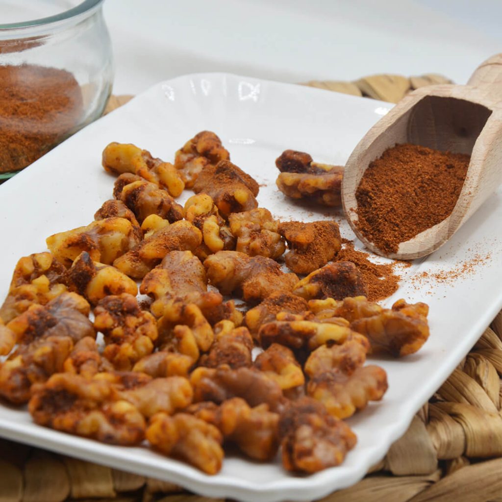 noci alla paprika e peperoncino